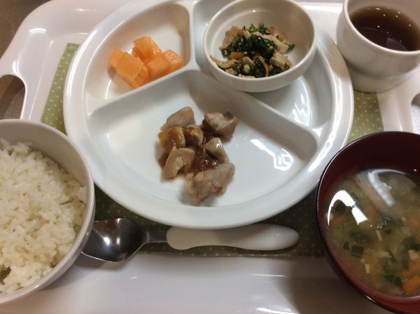 鶏肉のネギソースかけ 常食