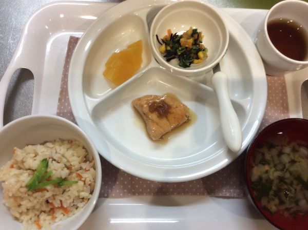 かれいの梅煮 常食
