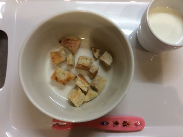 バナナおからパンケーキ 離乳食完了期