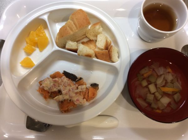 鮭のタルタルソースかけ 完了期