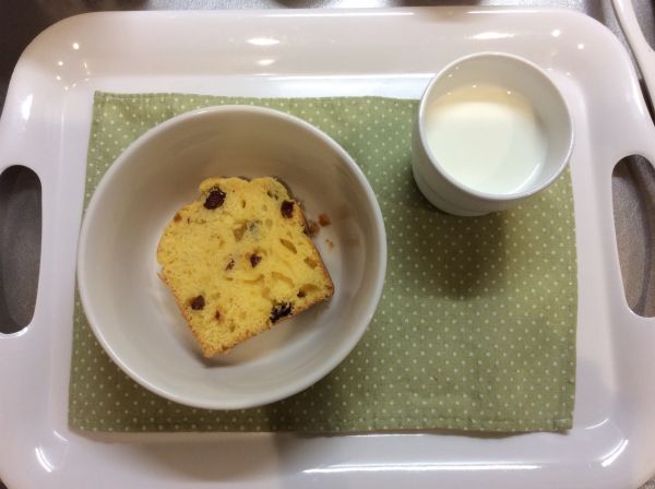 レーズン人参ケーキ 常食