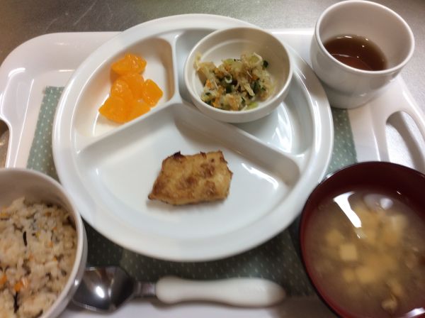 かじきのカレーしょうゆ焼き