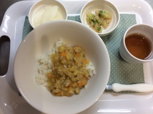 カレーライス畑のナスも入っています🍆 常食