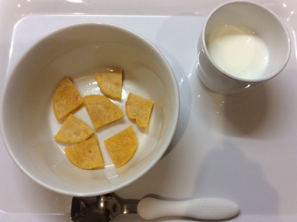 かぼちゃのパンケーキ 離乳食完了期