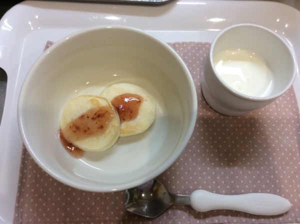 ホットケーキ常食