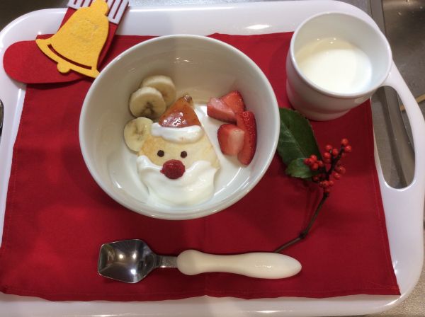 サンタパンケーキ🎅
