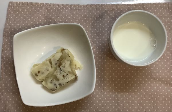 りんご蒸しパン常食