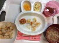 かれいの和風ソテー 完了期