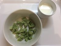 ほうれん草チーズ蒸しパン 離乳食完了期