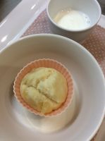 りんごヨーグルト蒸しパン🍎常食