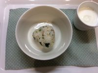 ほうれん草おかかおにぎり 常食