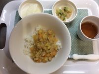 カレーライス畑のナスも入っています🍆 常食