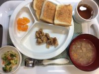 りんごのチキンソテーときな粉サンド 常食