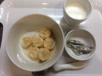 きな粉バナナ、食べる煮干し常食
