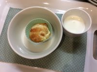 オニオンチーズマフィンです《常食》