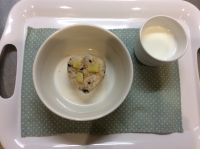 さつまいもと昆布のおにぎり常食