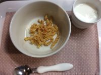 マカロニきな粉