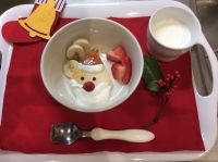サンタパンケーキ🎅