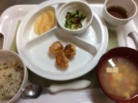 鶏肉団子の甘酢あんかけ