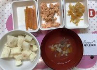 鮭のだし煮離乳食後期