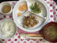 おろしハンバーグ離乳食完了期