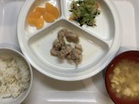 なすと鶏の煮物