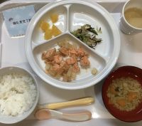 大根と鮭のみそ煮離乳食完了期