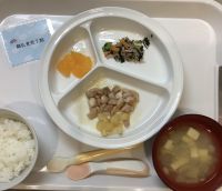 鶏肉とじゃがいもの甘辛煮離乳食完了期